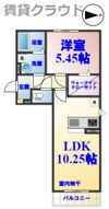 メゾンエミールドゥの間取り画像