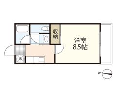 ESTACION長楽寺の間取り画像