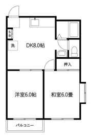 ノースヒルズ平和台の間取り画像