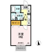 トランキール中殿の間取り画像