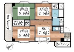ハウスUYの間取り画像