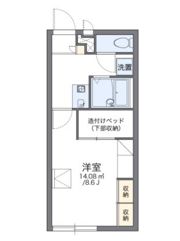 レオパレスグローリーの間取り画像