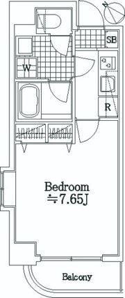 グリフィン横浜・サザンフォートの間取り画像