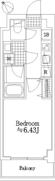 グリフィン横浜・サザンフォートの間取り画像