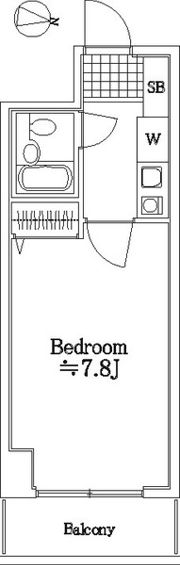 コスモ横浜大通公園の間取り画像