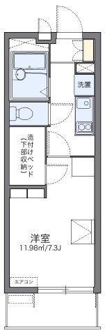 レオパレスItoの間取り画像