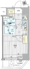 GROWS RESIDENCE横浜大通り公園の間取り画像