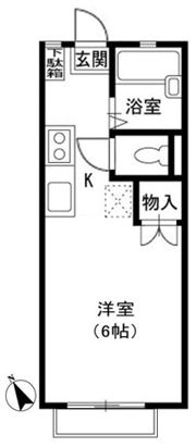 レジデンス爽の間取り画像