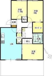 そなぎハイツの間取り画像