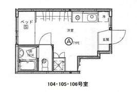 リヴィエール口田Ⅱの間取り画像