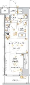 ガリシア亀戸水神の間取り画像