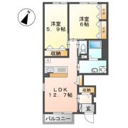 マノワールⅠの間取り画像