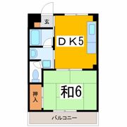 プレジデント福井 1号棟の間取り画像