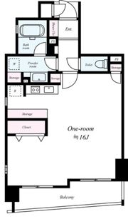 アシュランス新町の間取り画像