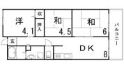 プロスぺリテ神戸の間取り画像