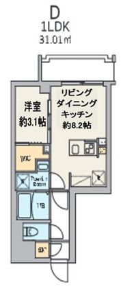 GardenXavis不動前 ガーデンザヴィス不動前の間取り画像