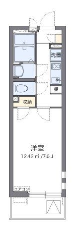 クレイノソラーレ平塚の間取り画像