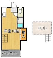 シティベール陣山C棟の間取り画像