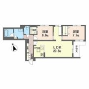 リシェス・ノワール下北沢の間取り画像