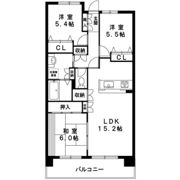 アソシエール西船橋の間取り画像