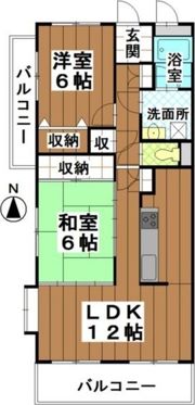 エスカーラ平針の間取り画像