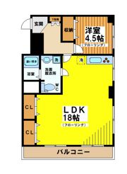 レジ東郷の間取り画像