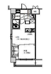 S-RESIDENCE千住大橋の間取り画像