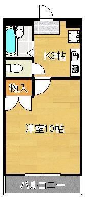 パークサイド本城の間取り画像