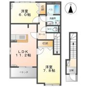 コテージA棟の間取り画像