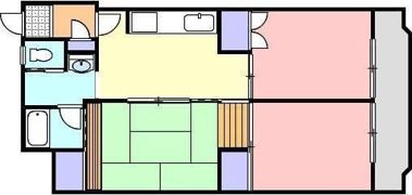 岩藤マンションの間取り画像