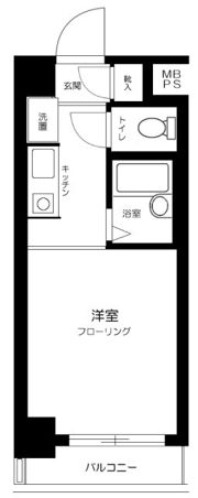 菱和パレス南品川の間取り画像