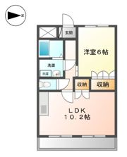 アンジュー 壱号館の間取り画像