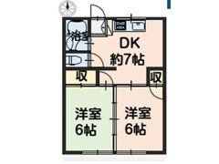 コーポ昭喜の間取り画像