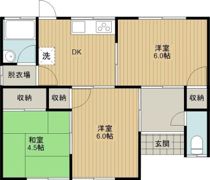 喜多川238 貸家の間取り画像