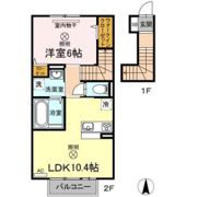 シャルールの間取り画像