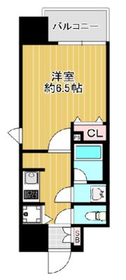 Lala place梅田東シエスタの間取り画像