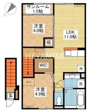 スマイリィハウス愛野の間取り画像