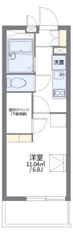 レオパレスアビタシオンの間取り画像