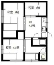 山手町貸家の間取り画像