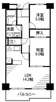 グランパークス八乙女の間取り画像