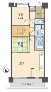 ユニーブル南池袋の間取り画像