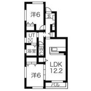 ファミリエールC棟の間取り画像