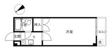 ワイド105の間取り画像