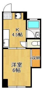 ハウスニューオータニの間取り画像