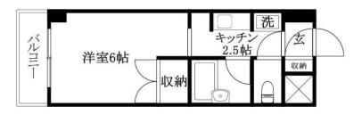 ラ・パルフェ・ド・ユーリスミーの間取り画像