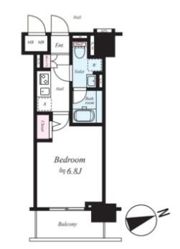 メインステージ蒲田Vの間取り画像