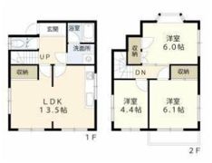 港南6丁目戸建の間取り画像
