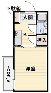 トゥモロー土居の間取り画像