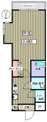イーストヴィレッジ大宅の間取り画像