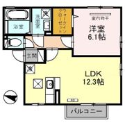 エスペランス Ⅱの間取り画像